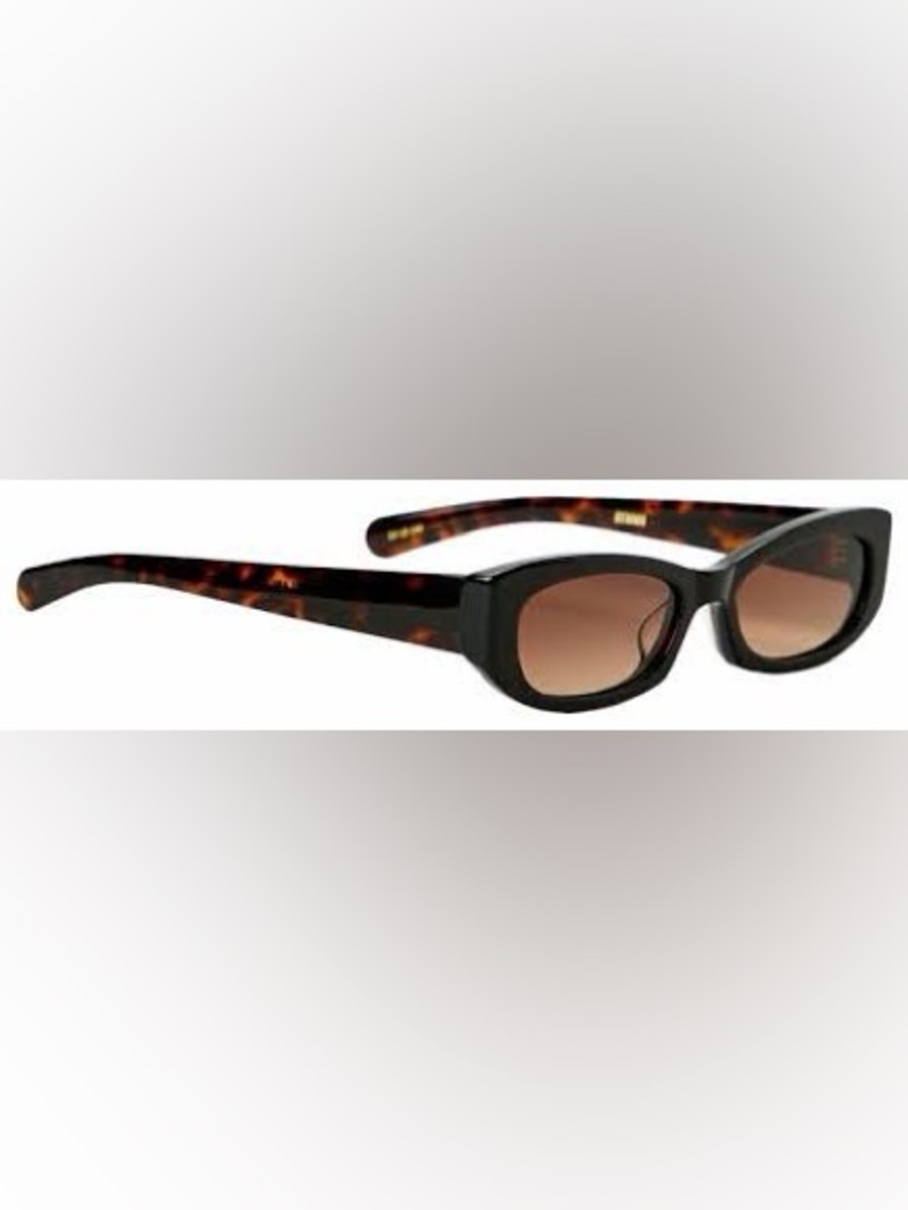 Flatlist by Veneda Carter Gemma Sunglasses in Dark Tortoise/Brown Gradient
